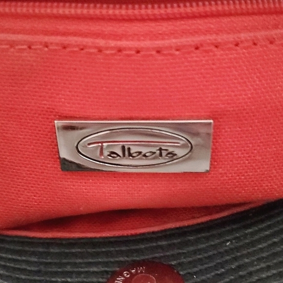 Talbots Dual Top Handle Woven Mini Tote - Picture 5 of 14